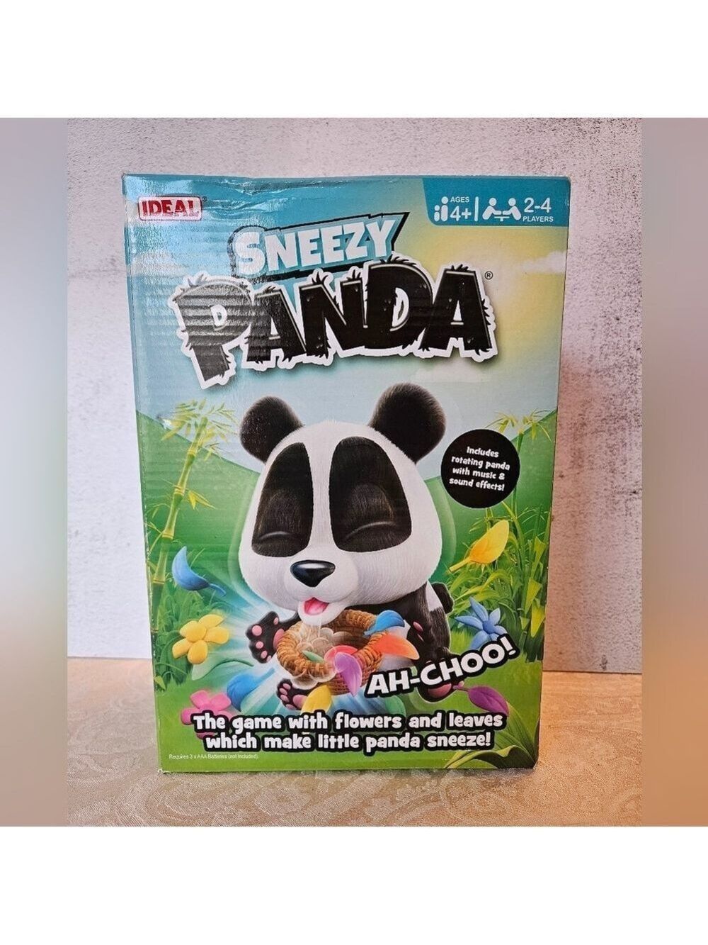 Ideal Sneezy Panda Action Game Kids Fun Family Time Christmas 2-4 Players NEW